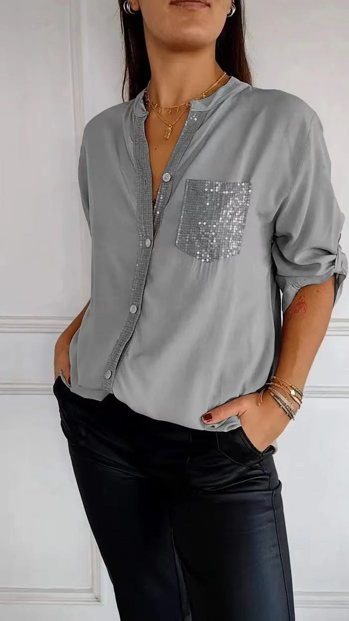✨👩💼【S-5XL】 Cămașă business la modă confortabilă și respirabilă.