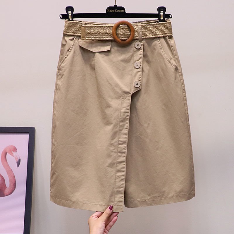 š 2024, pantaloni de varÄ stretch cu fustÄ cu talie Ć®naltÄ