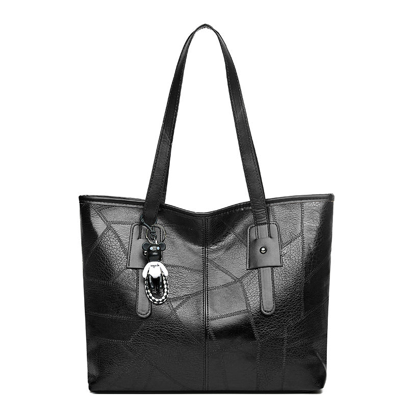 🎀👜Gantă de umăr din piele moale pentru femei la modă✨Ocazională de mare capacitate✨