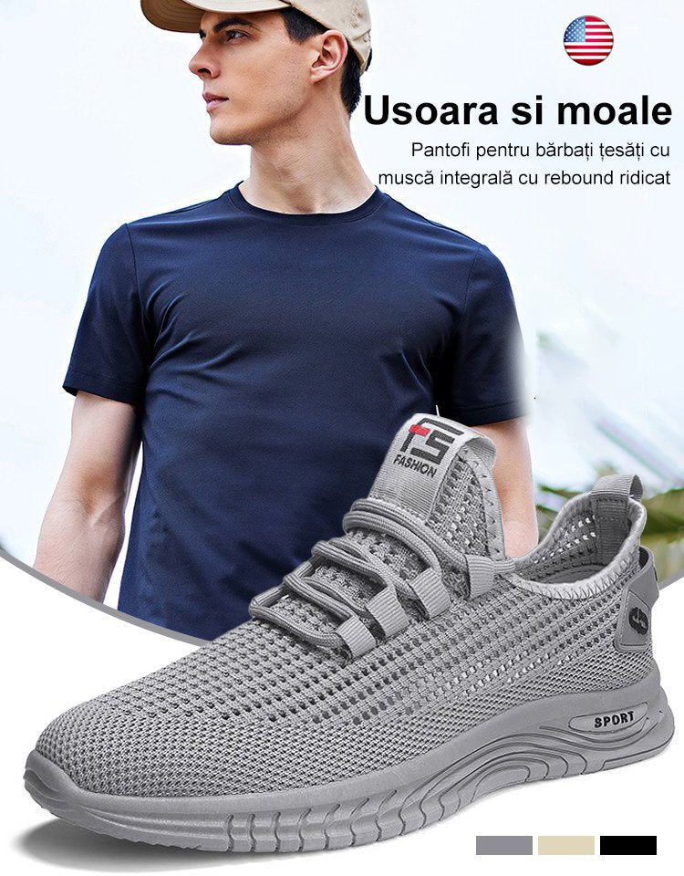 💥🔥【39-44】Pantofi sport casual anti-alunecare, cu plasă respirabilă.