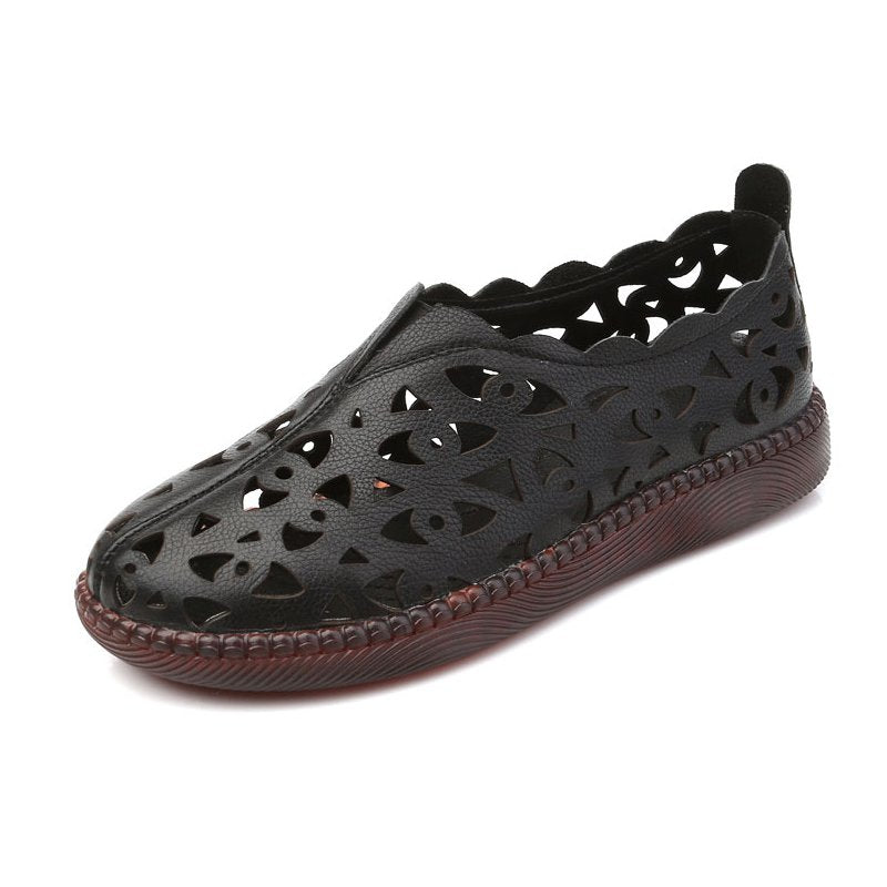 🔥【35-42】2025 pantofi retro damă retro respirabili cu vârf rotund