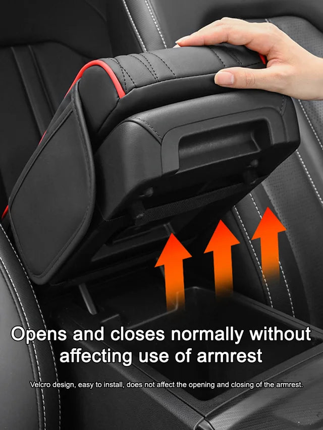 🚗👏 Cutie cotieră auto multifuncțională trei într-unul din piele