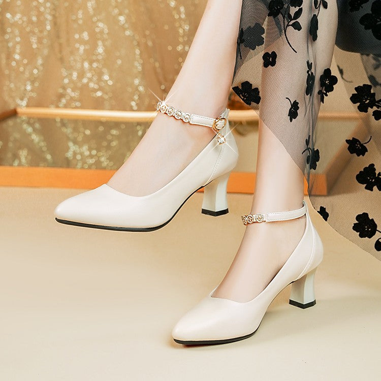 🔥👠【35-40】 Tocuri înalte cu talpă moale la modă nouă de vară