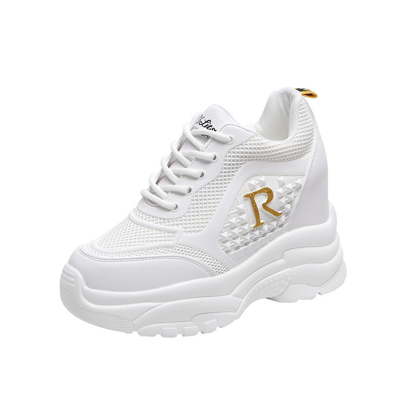 【35-40】2025 noi pantofi sport cu plasă respirabil, care măresc înălțimea