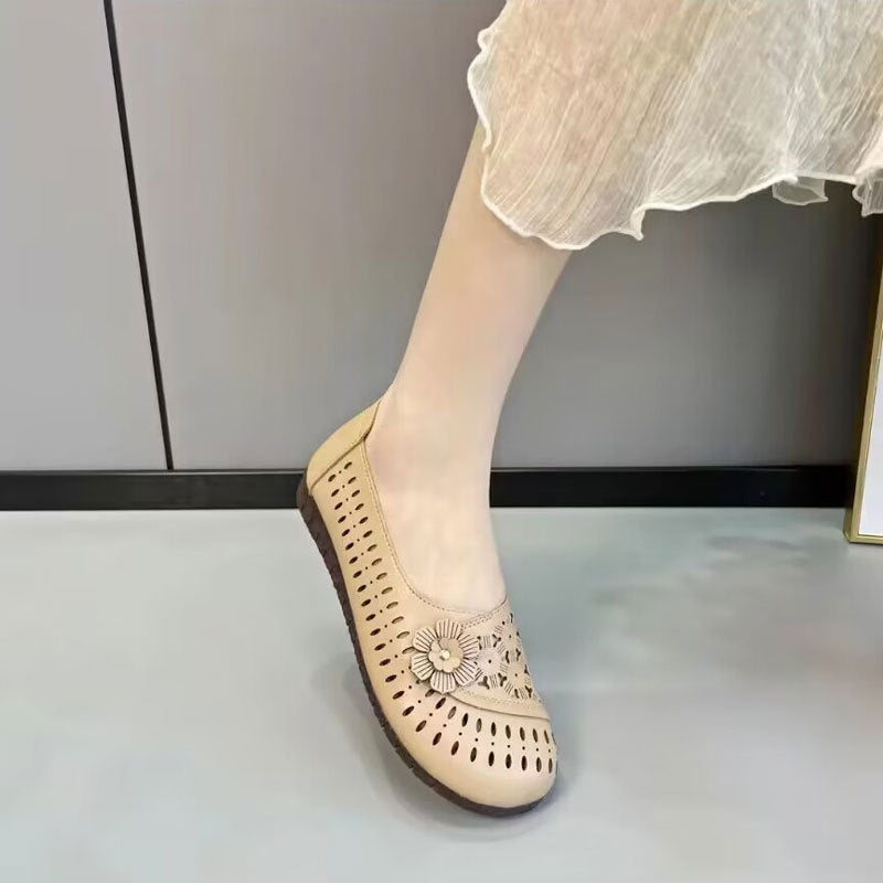🔅【35-40】Pantofi pentru femei fundul din piele moale anti-alunecare.
