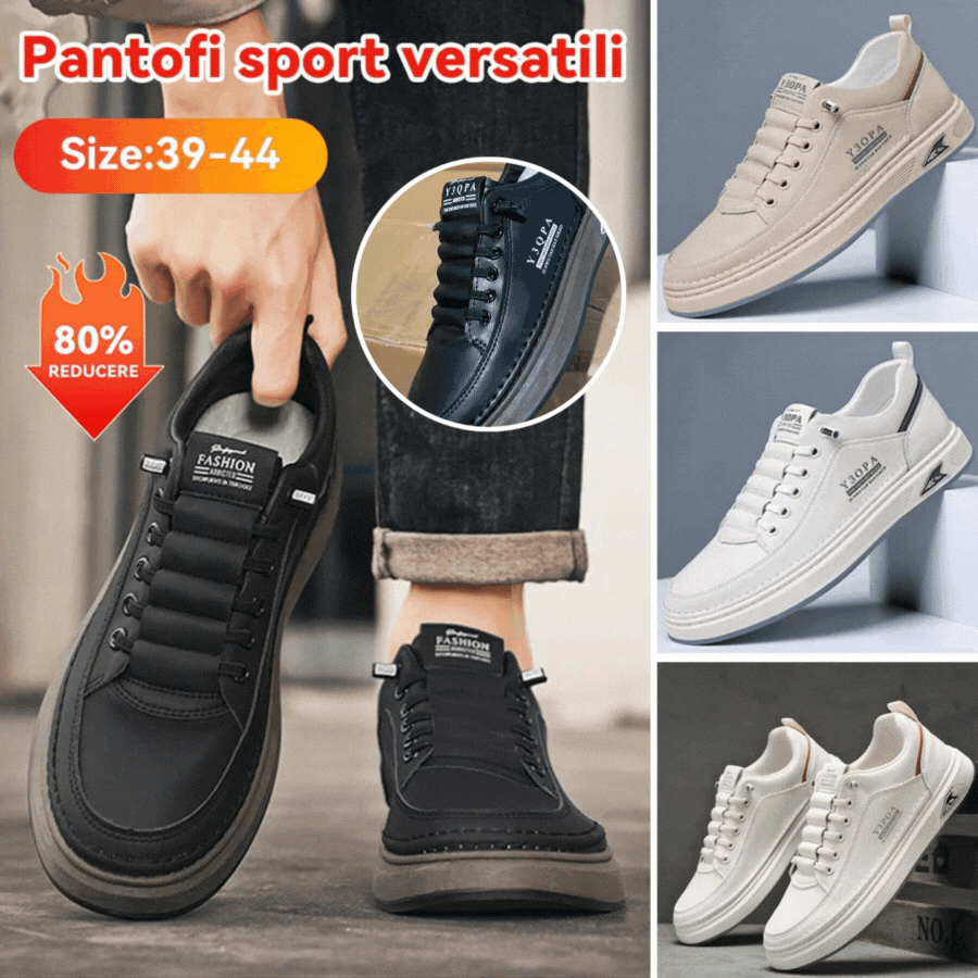 ✨【39-44】2025 pantofi plati business din piele respirabilă pentru bărbați