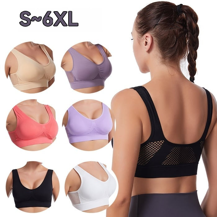 💌❤️【40-120KG】【Set de 2】Sutien respirabil și răcoros pentru mărimi mari