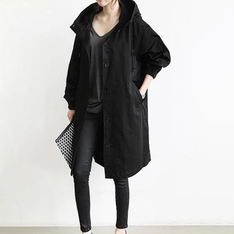 🥼【S-5XL】Nova jesenska dolga plus size priložnostna vetrovka, Ženska vsakodnevna moda