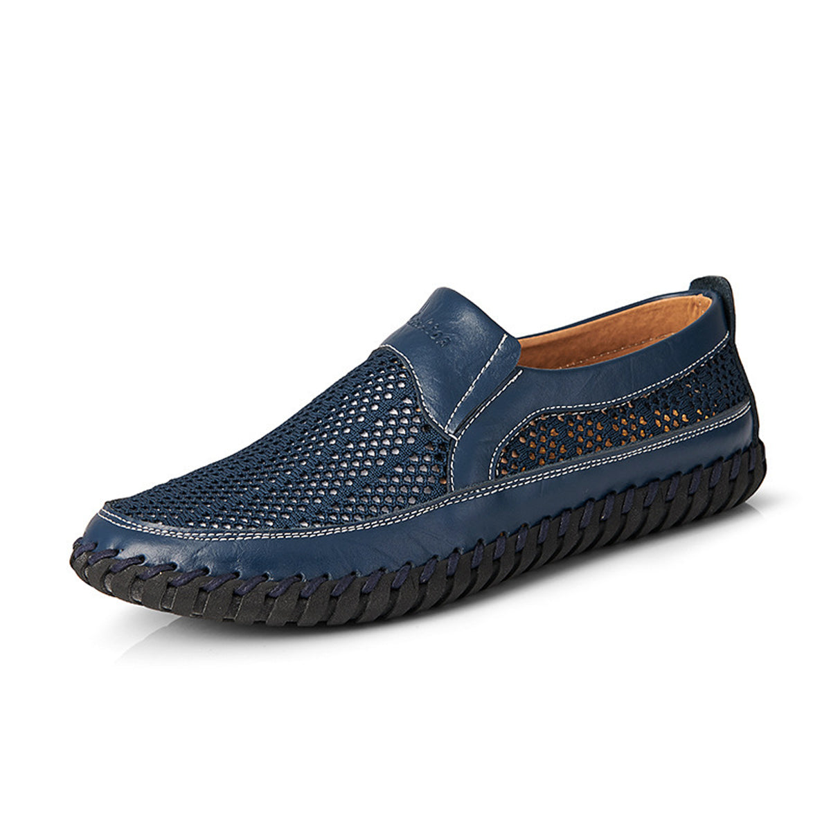 Reducere de lichidare🎁【38-48】👞Pantofi bărbătești noi de vară cu plasă✅Piele naturală de vacă✅Respirabili și comozi
