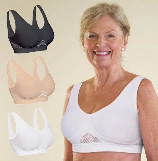 💌❤️【40-120KG】【Set de 2】Sutien respirabil și răcoros pentru mărimi mari