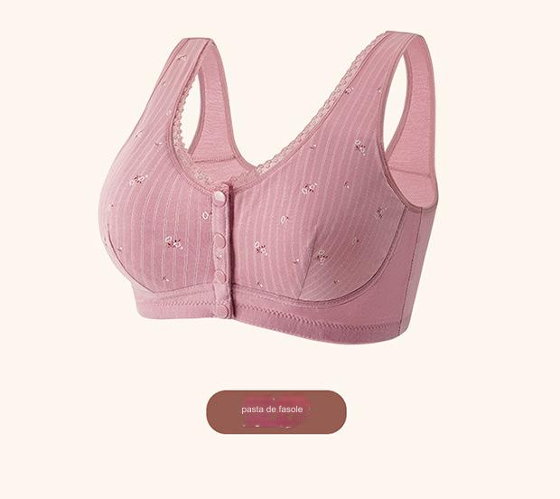 🎇(1 set de 5 piese)Subțire, respirabil, fără inel de oțel, fără sudură, lenjerie de corp de dimensiuni mari