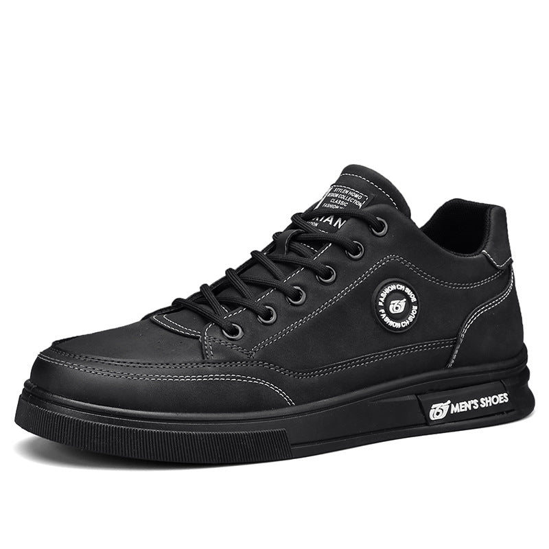 🥾【39-44】2025 Pantofi casual din piele de înaltă calitate pentru bărbați, anti-alunecare, piele moale, talpă moale