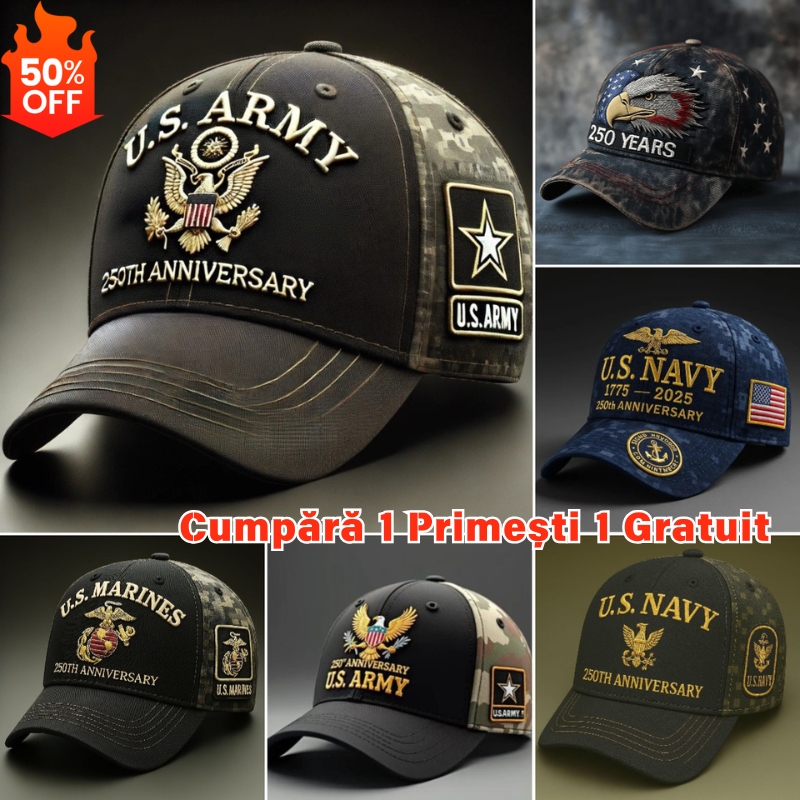 🔥Șapcă de baseball brodată 3D