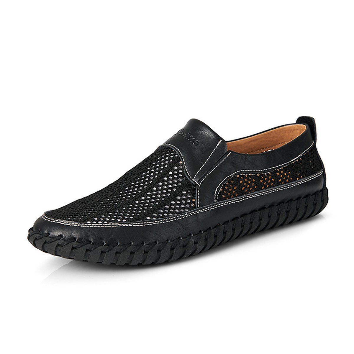 Reducere de lichidare🎁【38-48】👞Pantofi bărbătești noi de vară cu plasă✅Piele naturală de vacă✅Respirabili și comozi