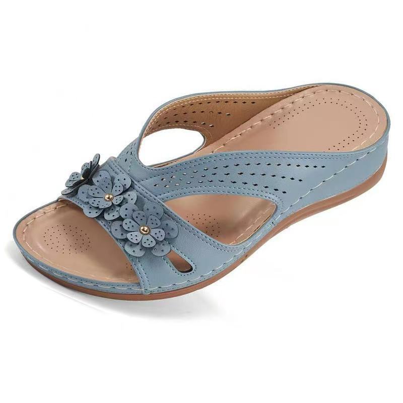 💓👡【Na voljo v 7 barvah】Poletni sandali z votlo peto, visoka kakovost, udobno za vsak dan