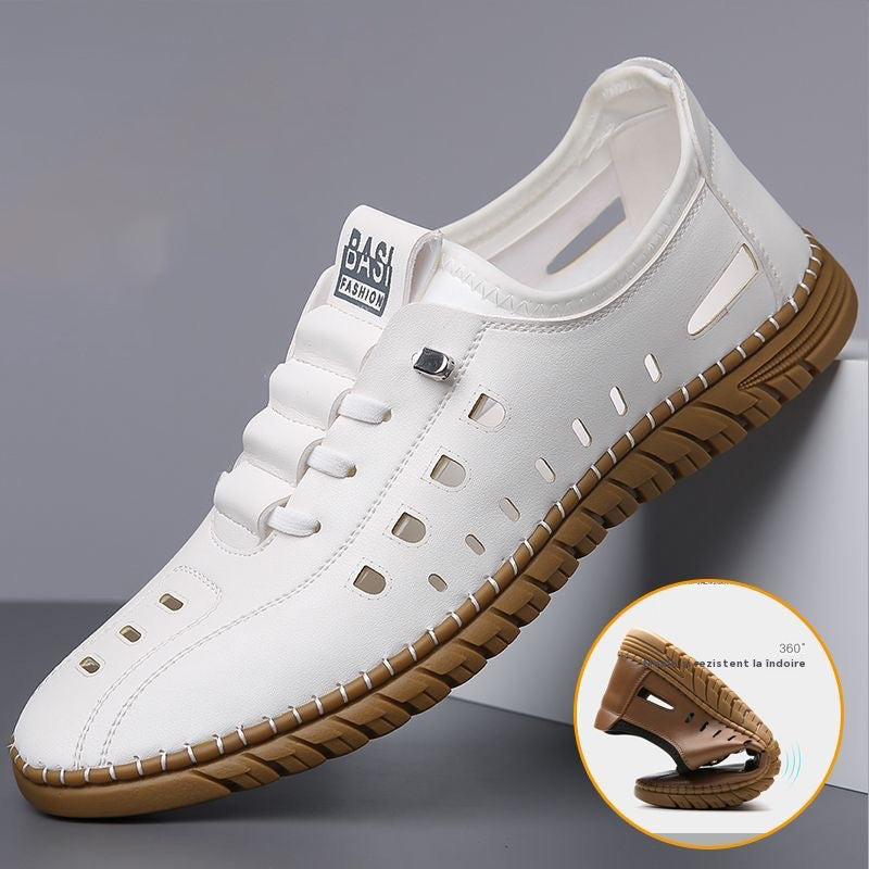 💁♂️✨【39-44】2025 pantofi plati business din piele respirabilă pentru bărbați