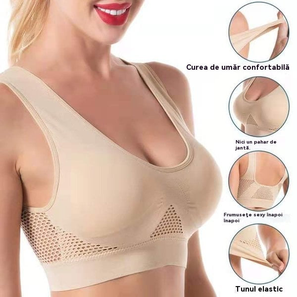 💌❤️【40-120KG】【Set de 2】Sutien respirabil și răcoros pentru mărimi mari