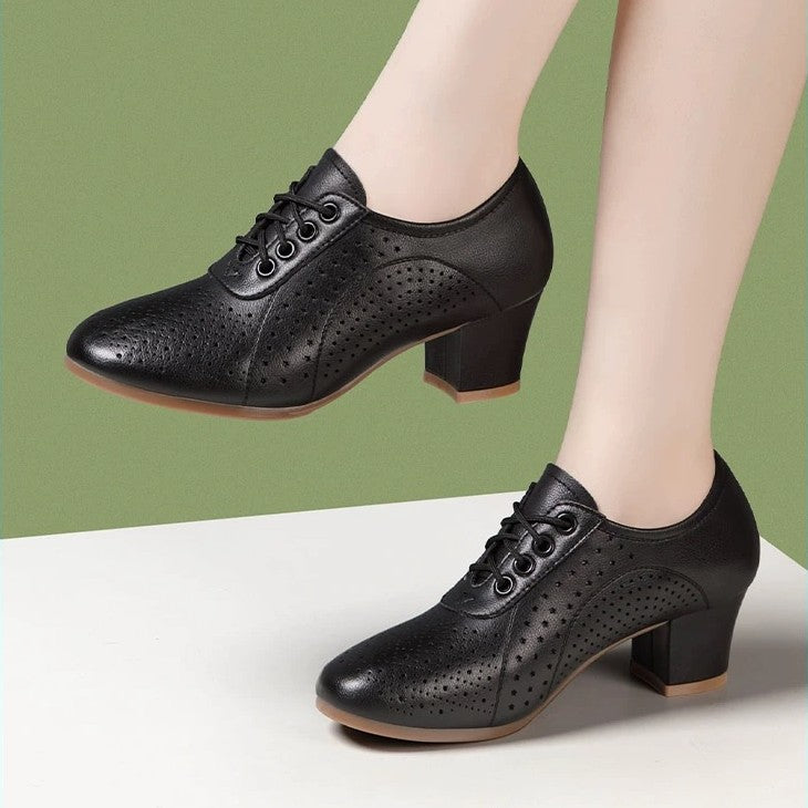 【34~41】2025 Toamna Nouă doamnelor pantofi din piele pantofi de dans