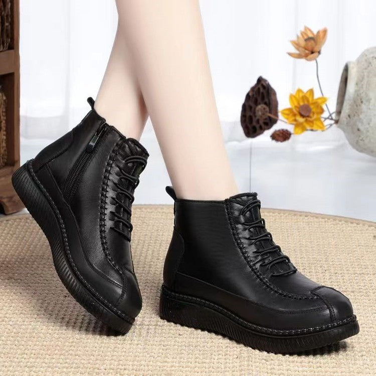 š„ć35-43ć 2024 Toamna Či iarna noi cizme de gleznÄ TalpÄ moale Či groasÄ pentru cÄldurÄ