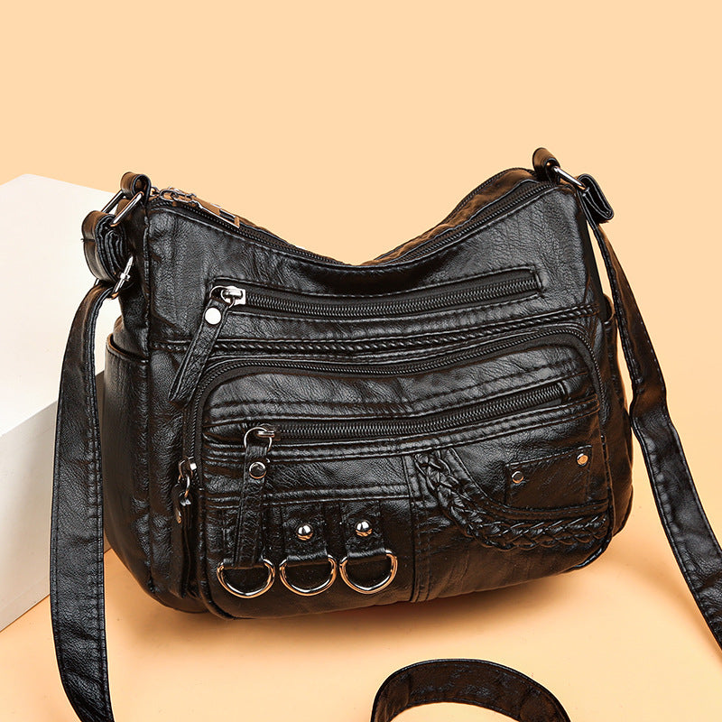 š„š2024 noua geantÄ de umÄr/geantÄ crossbody din piele moale de mare capacitate