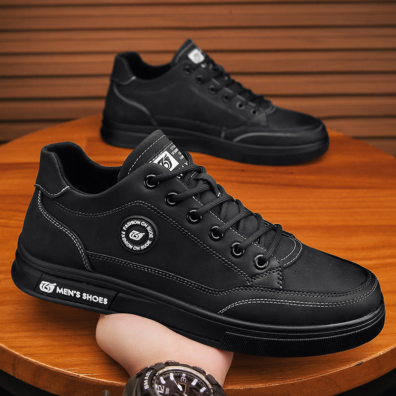 🥾【39-44】2025 Pantofi casual din piele de înaltă calitate pentru bărbați, anti-alunecare, piele moale, talpă moale