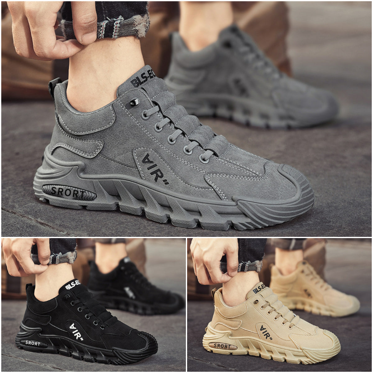 🥾【39-44】Pantofi de bărbați de stil nou casual respirabili și confortabili, țesătură impermeabilă