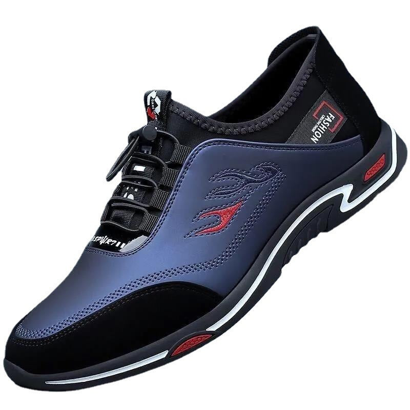 ✨👞 Pánska obuv do práce vyrobená z priedušnej kože ✅ proti zápachu ✅ s mäkkou koženou podrážkou ✅ moderná a všestranná