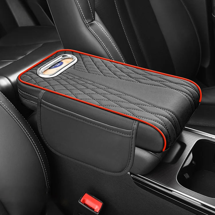 🚗👏 Cutie cotieră auto multifuncțională trei într-unul din piele