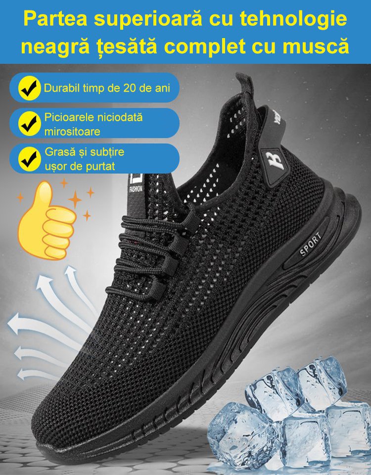 💥🔥【39-44】Pantofi sport casual anti-alunecare, cu plasă respirabilă.