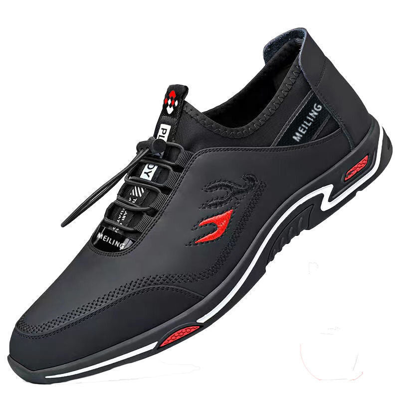 ✨👞 Pánska obuv do práce vyrobená z priedušnej kože ✅ proti zápachu ✅ s mäkkou koženou podrážkou ✅ moderná a všestranná