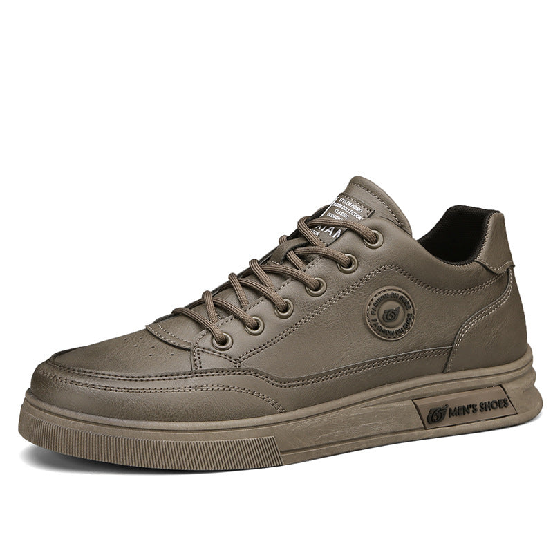 🥾【39-44】2025 Pantofi casual din piele de înaltă calitate pentru bărbați, anti-alunecare, piele moale, talpă moale