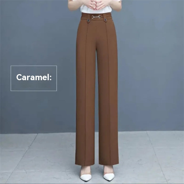 ššćS-4XLćPantaloni noi stretch casual cu talie Ć®naltÄ