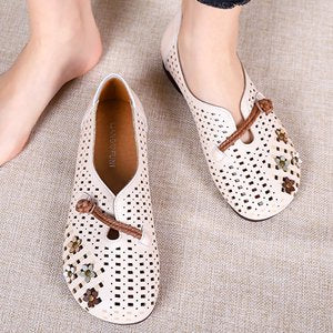 【35-40】Pantofi retro Hollow Soft de primăvară și vară 2024