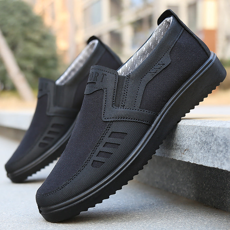 ✨😎【39-47】2025 Pantofi sport bărbătești, respirabili, plați și casual, cusuți manual, calitate superioară garantată.