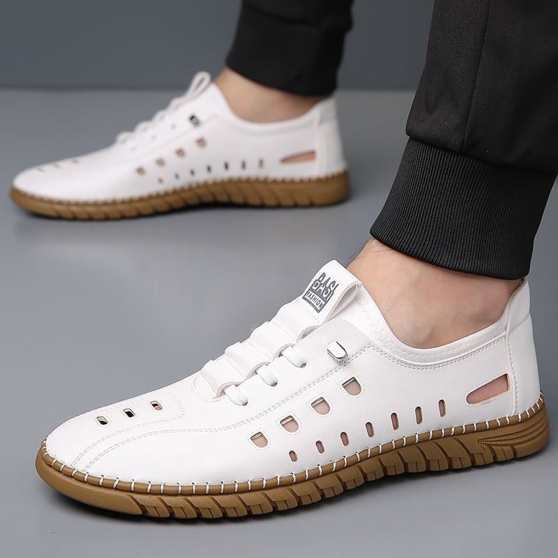 💁♂️✨【39-44】2025 pantofi plati business din piele respirabilă pentru bărbați