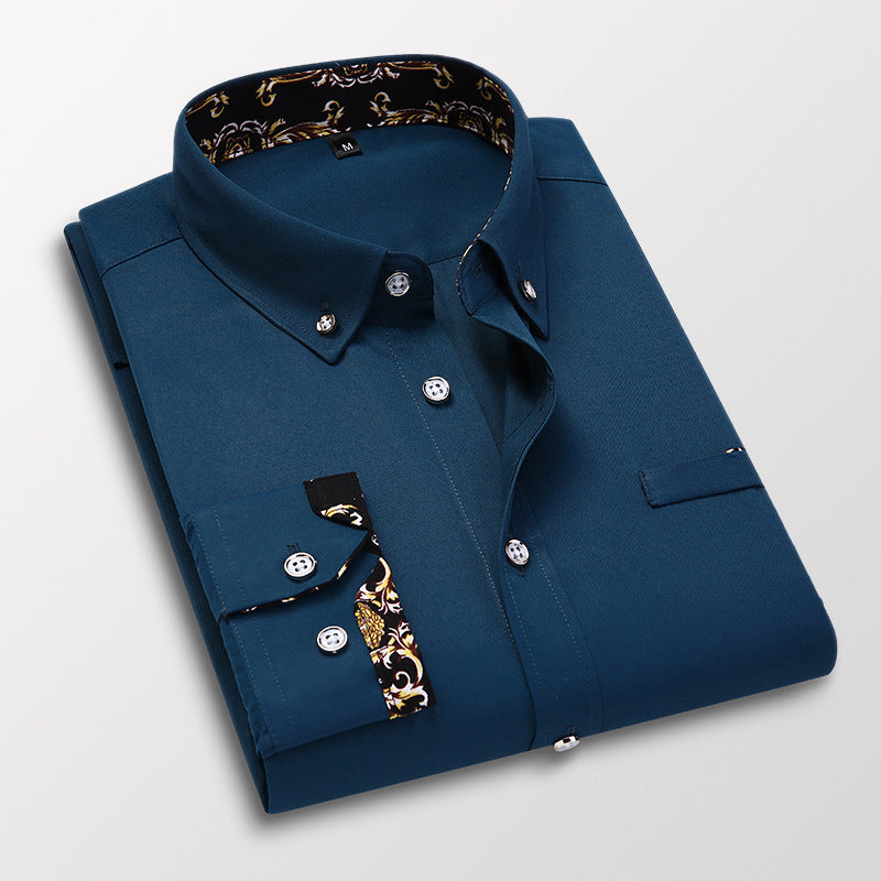 👔Cămașă casual de afaceri pentru bărbați ✅ Confortabilă și respirabilă ✅ Articole de îmbrăcăminte pentru bărbați care trebuie să aibă articole de modă