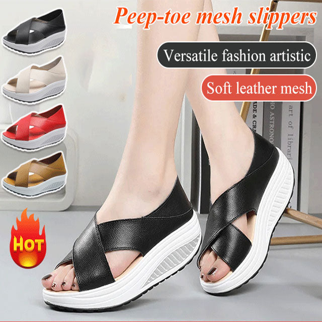 🌸【35-43】Recente sandale casual pentru femei, cu talpă groasă