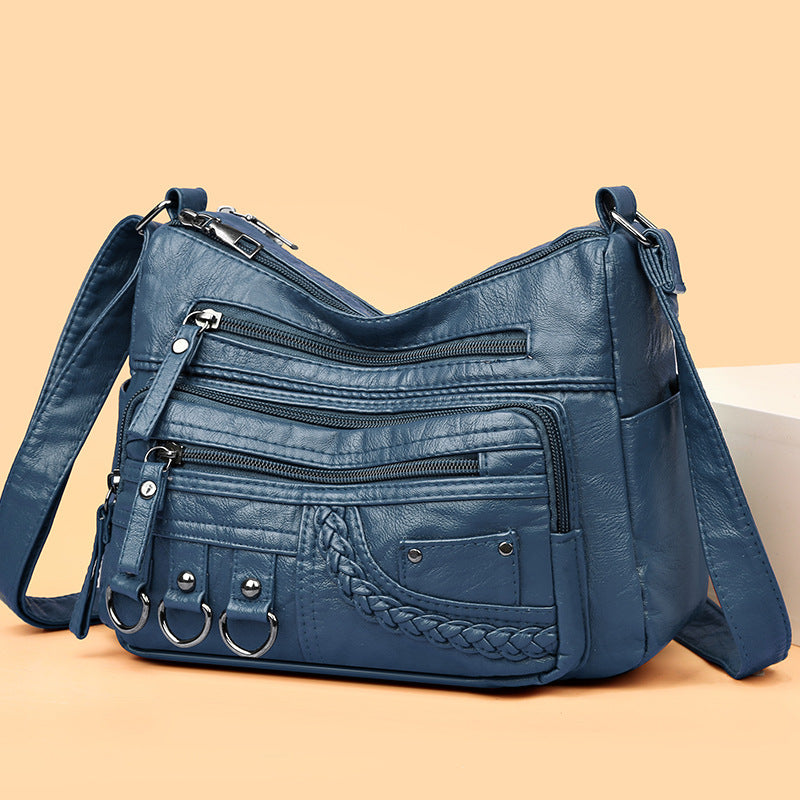 š„š2024 noua geantÄ de umÄr/geantÄ crossbody din piele moale de mare capacitate