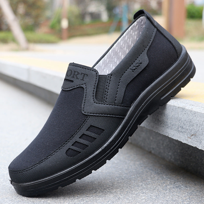 ✨😎【39-47】2025 Pantofi sport bărbătești, respirabili, plați și casual, cusuți manual, calitate superioară garantată.