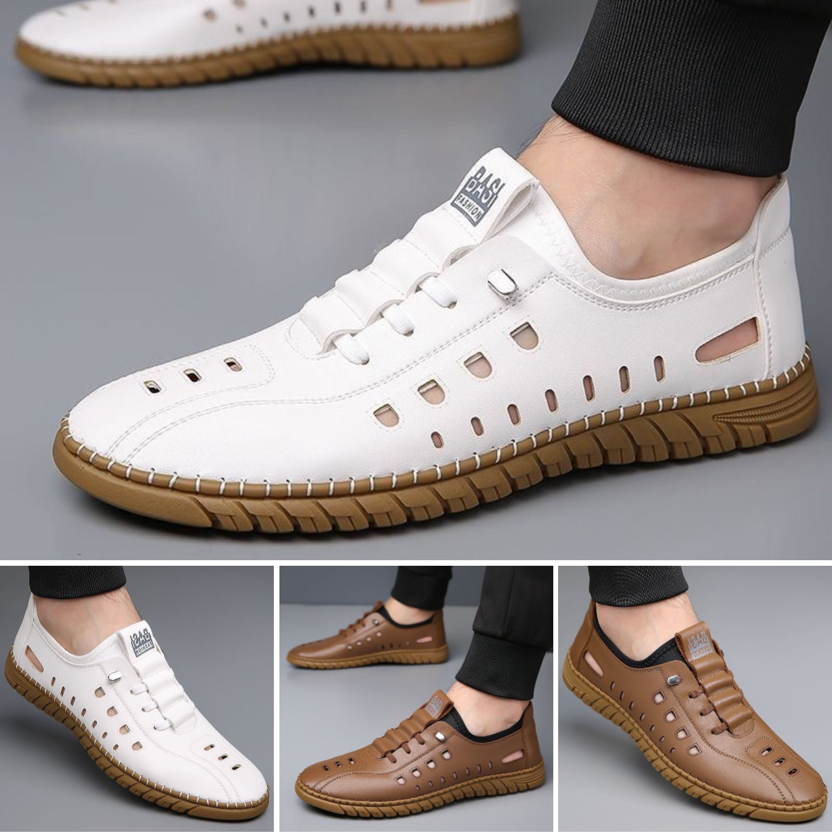💁♂️✨【39-44】2025 pantofi plati business din piele respirabilă pentru bărbați