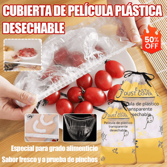 🔥🙌【200 buc】Capac de unică folosință pentru prospețime, de calitate alimentară【Cumpără 1 Primești 1 Gratuit】