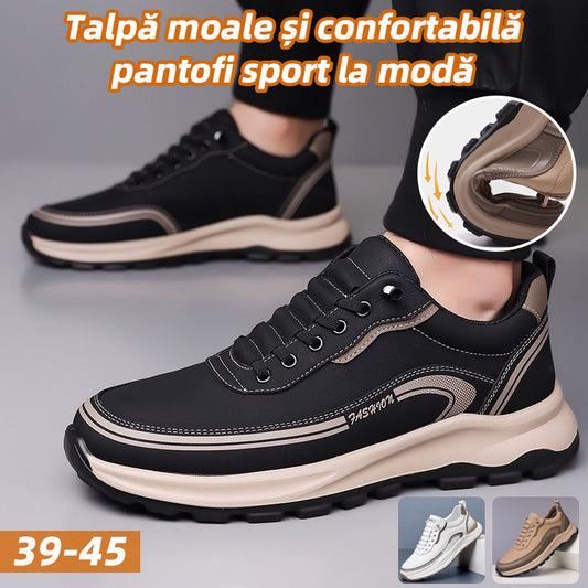 🎁👞 【39-45】Pantofi sport bărbătești casual ușori, cu talpă moale pentru confort maxim