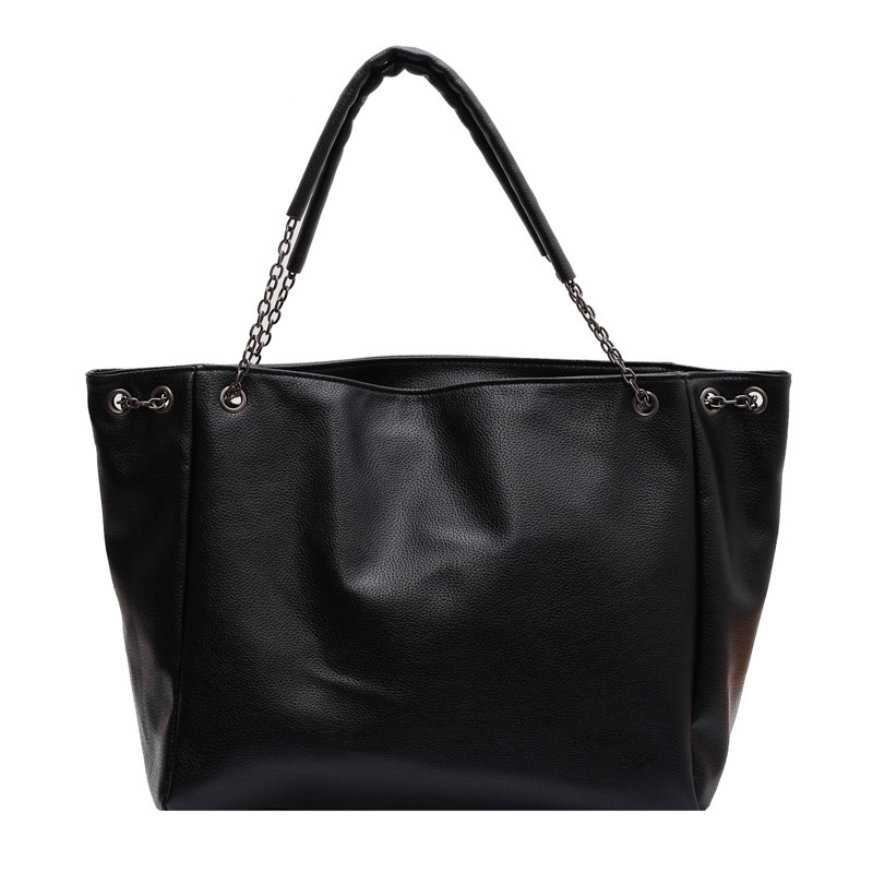 👜👝【Capacitate extra mare】Geantă de umăr din piele pentru femei, cu capacitate mare.