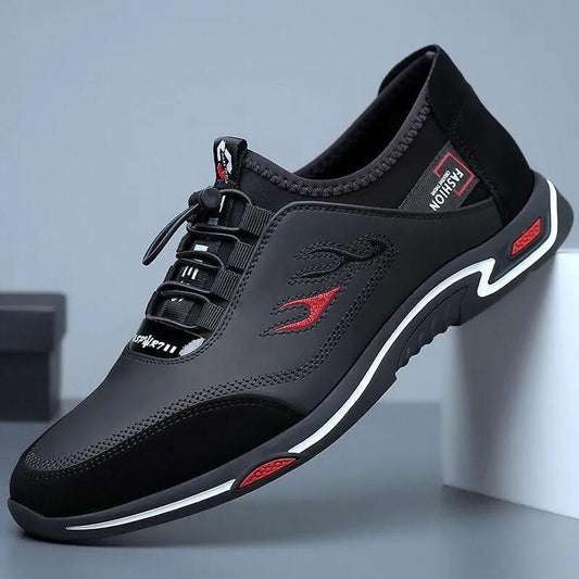✨👞 Pánska obuv do práce vyrobená z priedušnej kože ✅ proti zápachu ✅ s mäkkou koženou podrážkou ✅ moderná a všestranná 