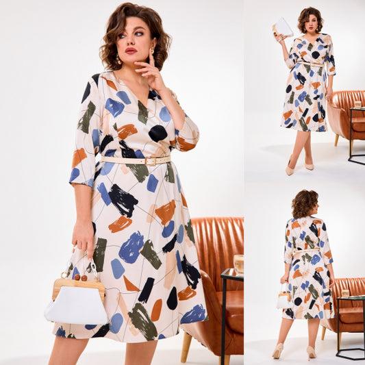 👗【S-5XL】Vysokokvalitné, pohodlné a elegantné šaty 