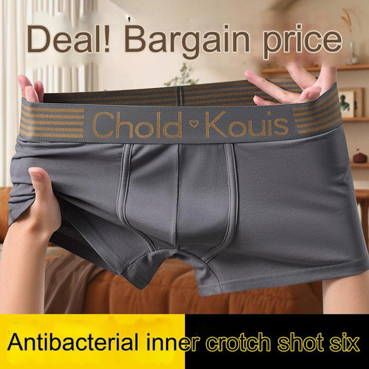 🔥【6 ks】Antibakteriálna bavlnená spodná bielizeň pre mužov 