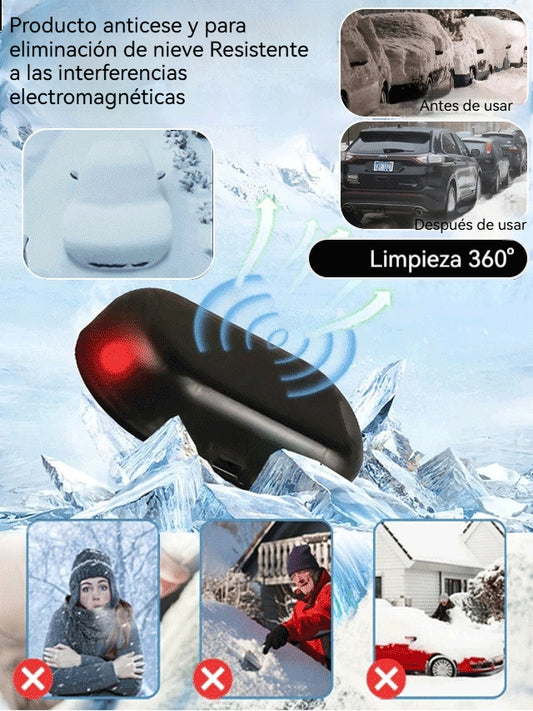 🔥【Compra uno y llévate otro gratis】🔥Herramienta para quitar la nieve del automóvil, herramienta especial para deshielo y eliminación de nieve de los cristales