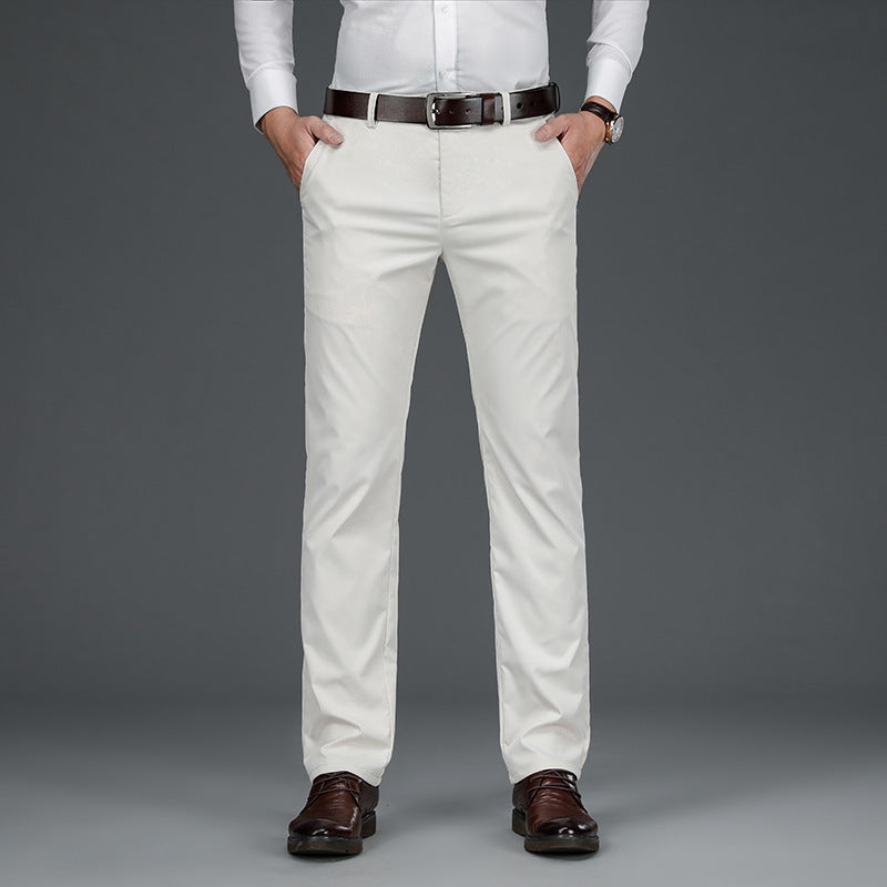 😎👖 Pantaloni casual pentru bărbați, țesătură elastică, fără pilling, confortabil de purtat!