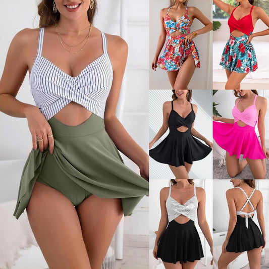 🏖️👙【40-90kg】Costum de baie dintr-o singură piesă cu imprimeu