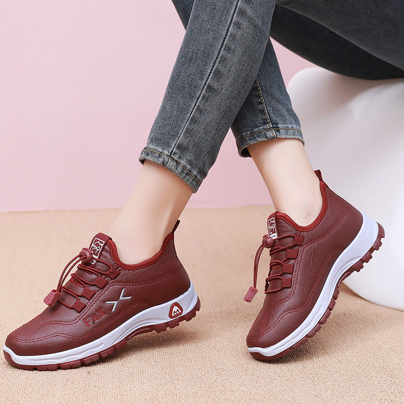 🔥💖【35-41】Ručně vyráběné dámské zimní boty z pravé kůže – Sametový styl, protiskluzová podrážka, maximální teplo